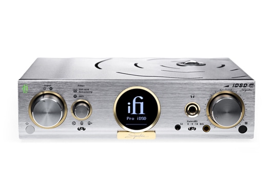 iFi Audio iDSD Pro Signature Standalone. Streamer. DAC/amp. All with the X-factor.